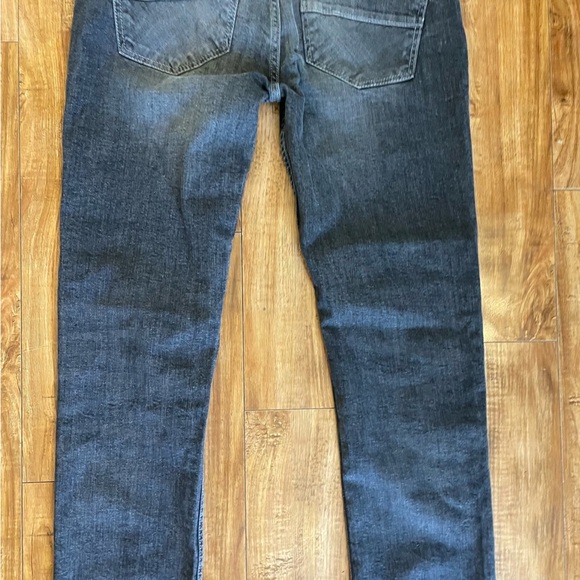 INC Men’s Black Gray Slim Straight Jeans Denim Size 32x32 - Picture 6 of 9